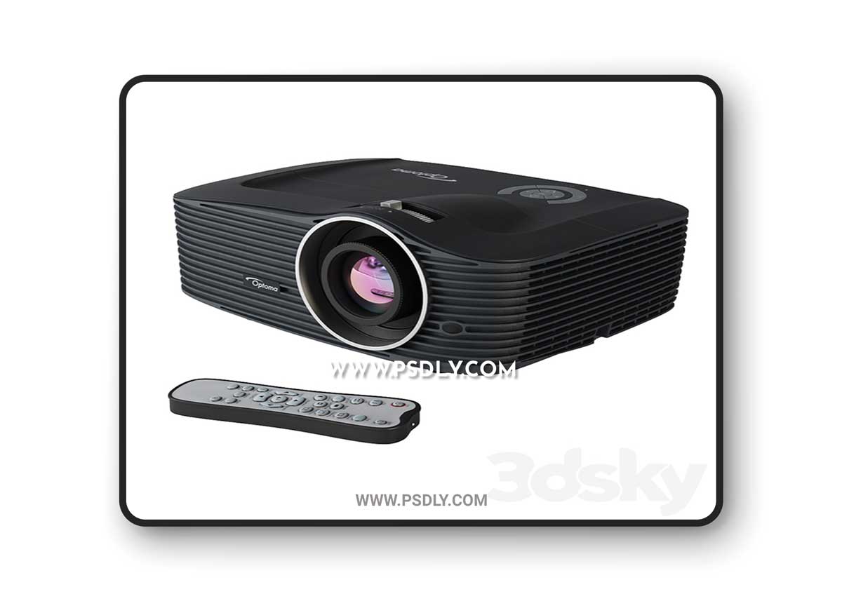 Optoma HD151X 3D Model