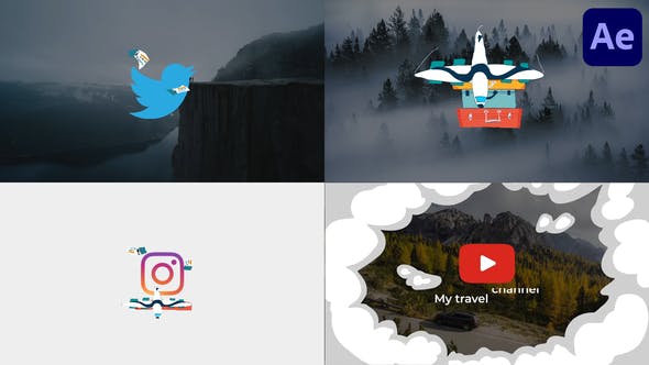 Videohive Travel Logo for After Effects 35493155