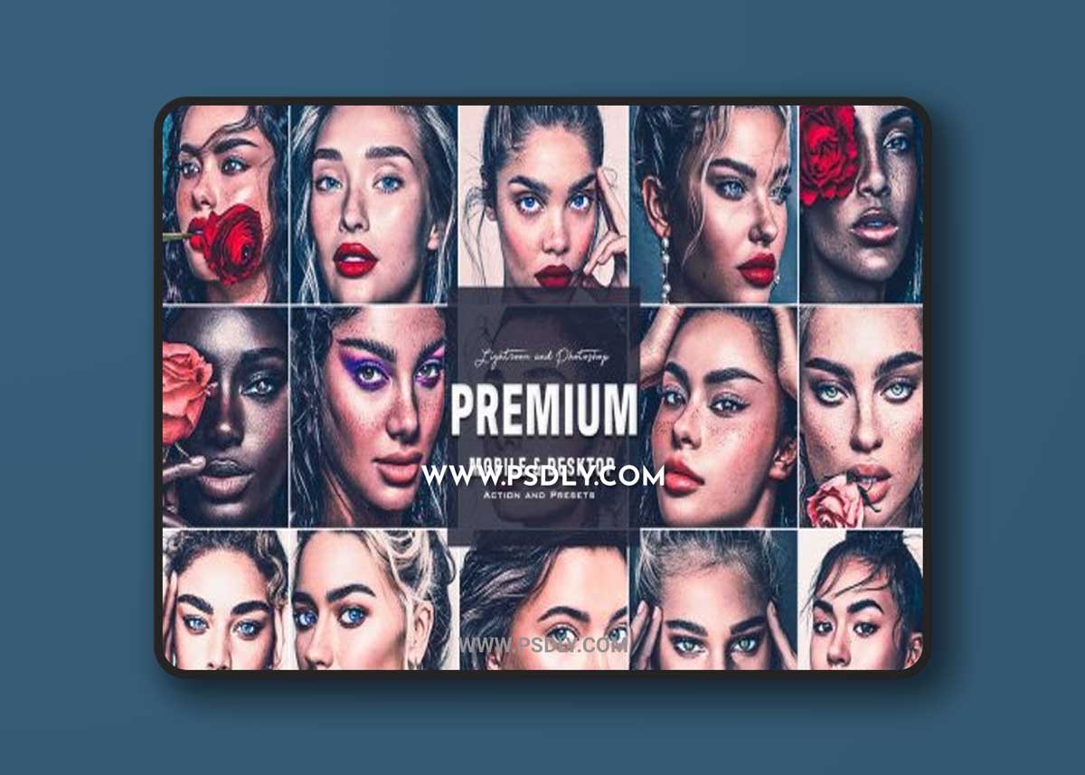 Premium Skin - Photoshop Actions Lightroom Presets