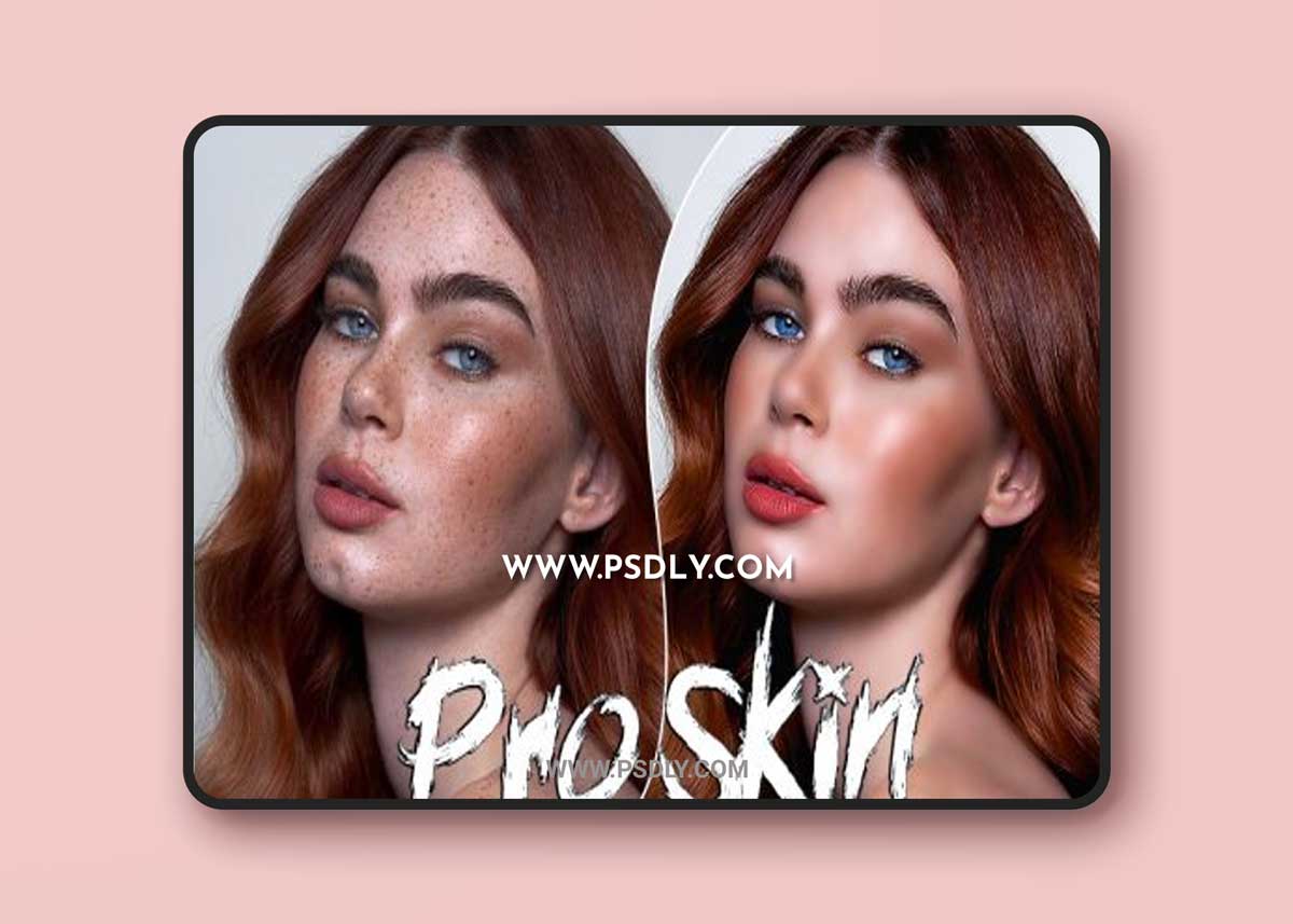 Pro Skin Portrait Photoshop Action