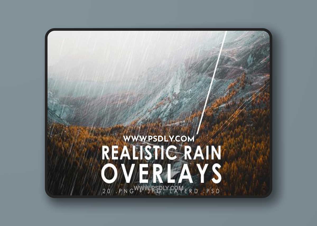 Realistic Rain Overlays