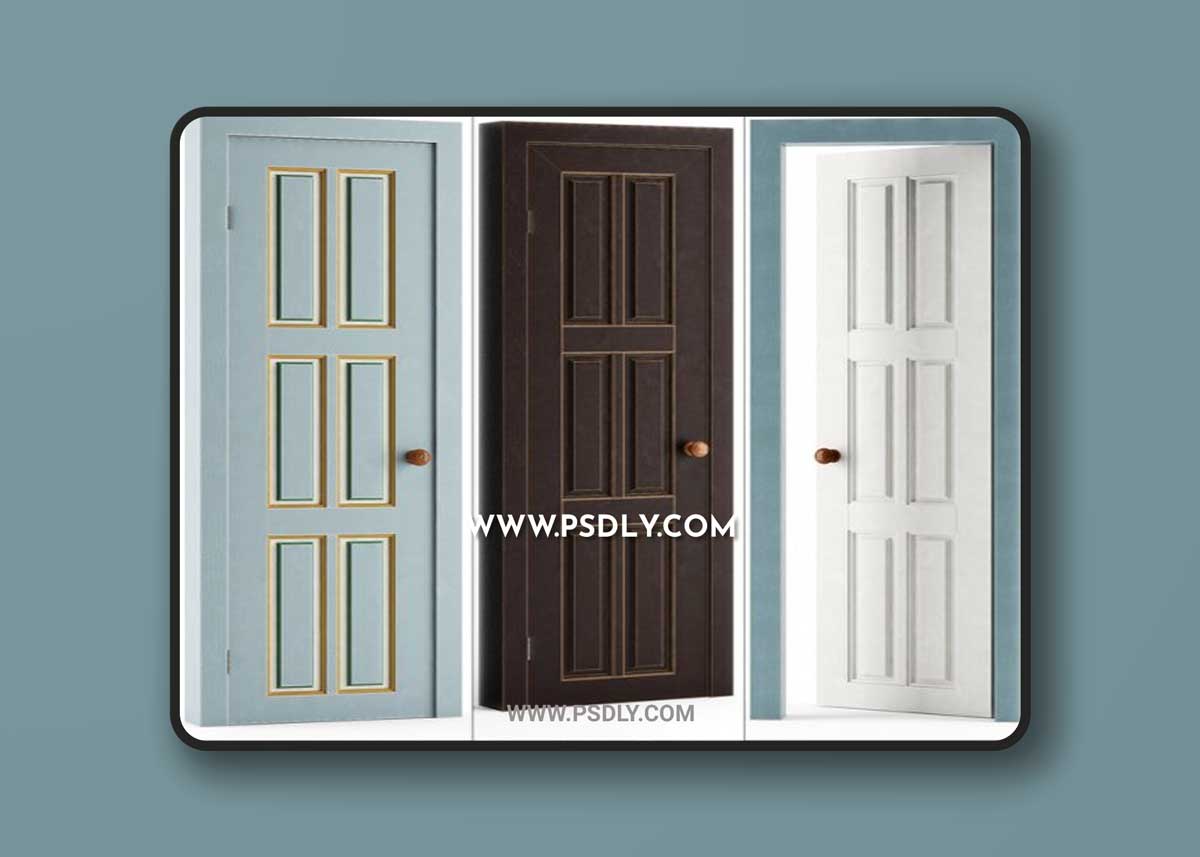 Restaurant Chocolate Door Set / Set doors Chocolate