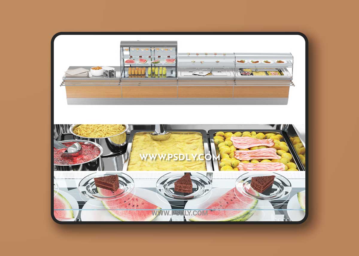 SIFA Lunch bar 3D Model