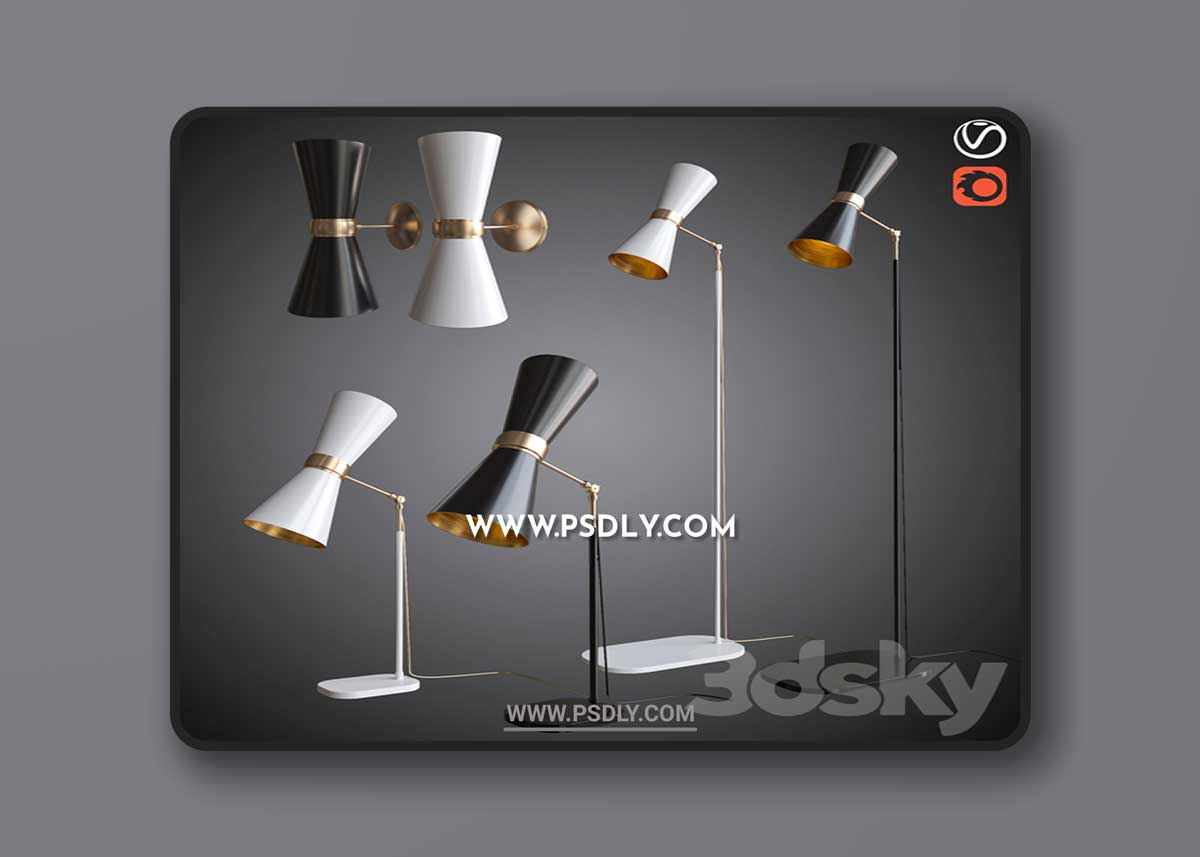 Sconces, floor and table lamps MULLAN CAIRO