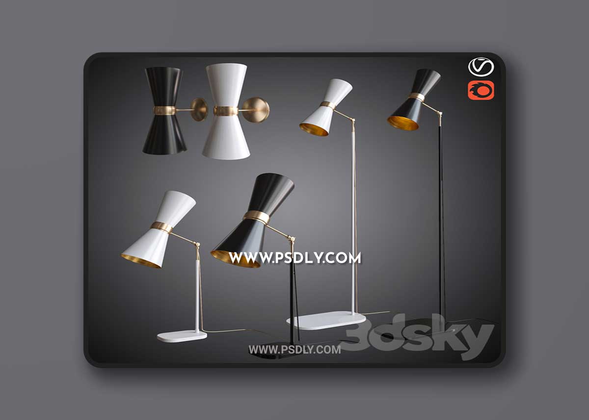 Sconces, floor and table lamps MULLAN CAIRO