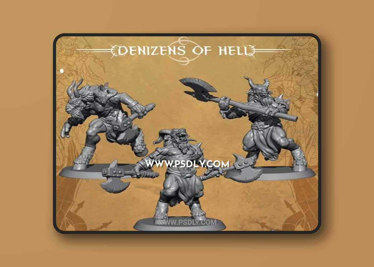 Shattered Hell KS Acolyte Pledge 3D Model