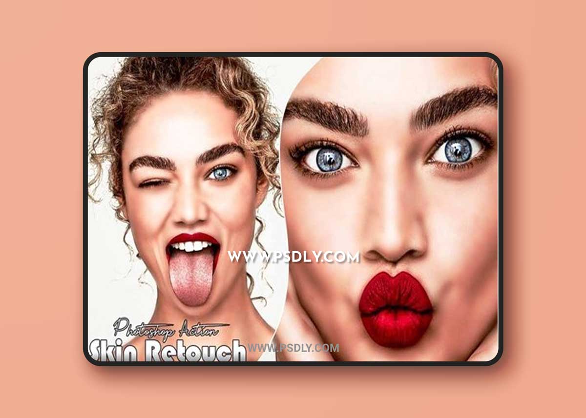 Skin Retouching Photoshop Action