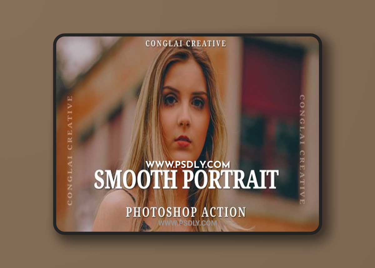 Smooth Portrait - Photoshop Action
