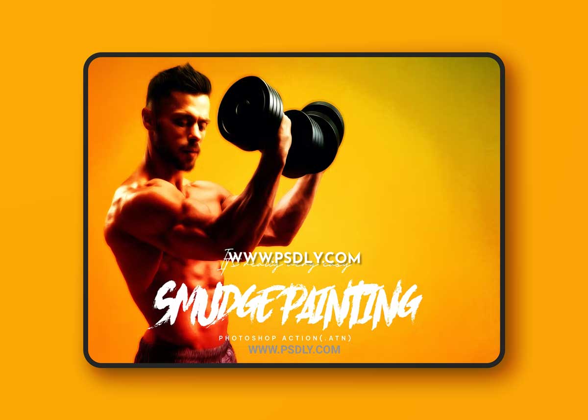 Smudge Painting Photoshop Action