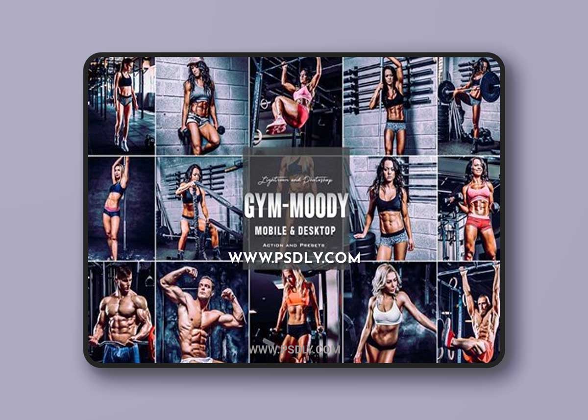 Sports Gym - Photoshop Actions & Lightroom Presets