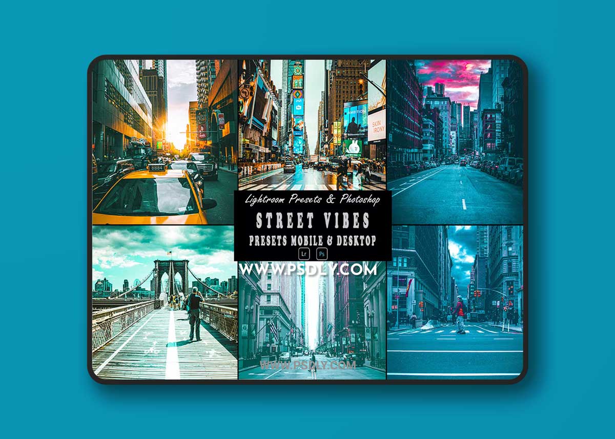 Street Vibes Photoshop Action & Lightrom Presets