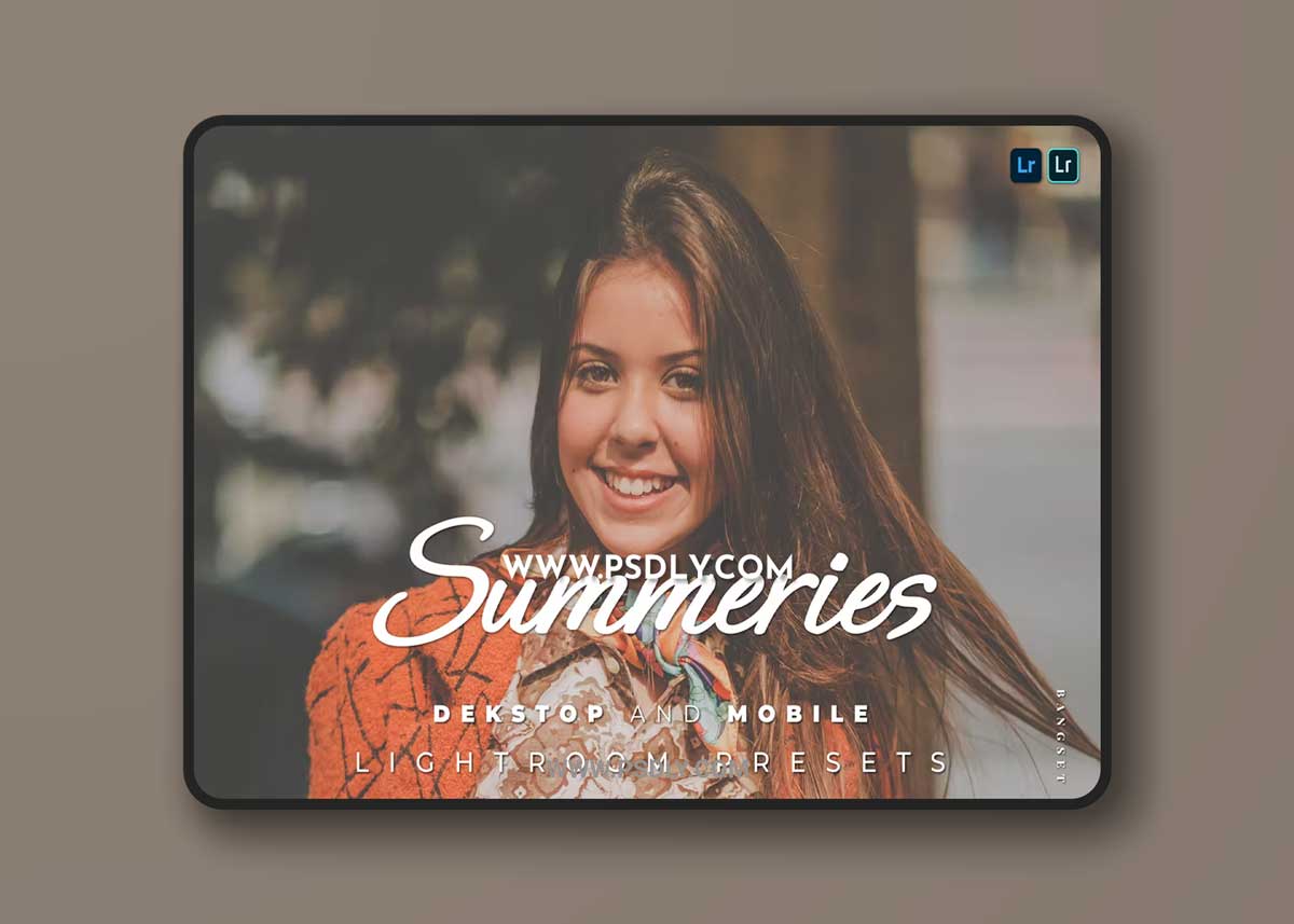 Summeries Desktop and Mobile Lightroom Preset