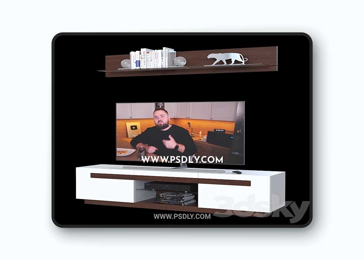 TV stand Szynaka Kashmir 25 3D Model