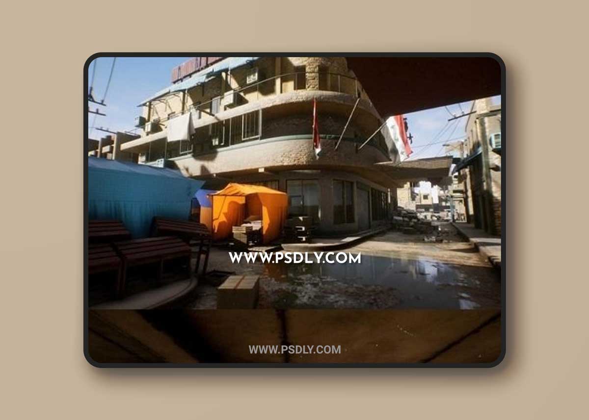 Unreal Engine – Middle East 3D Model