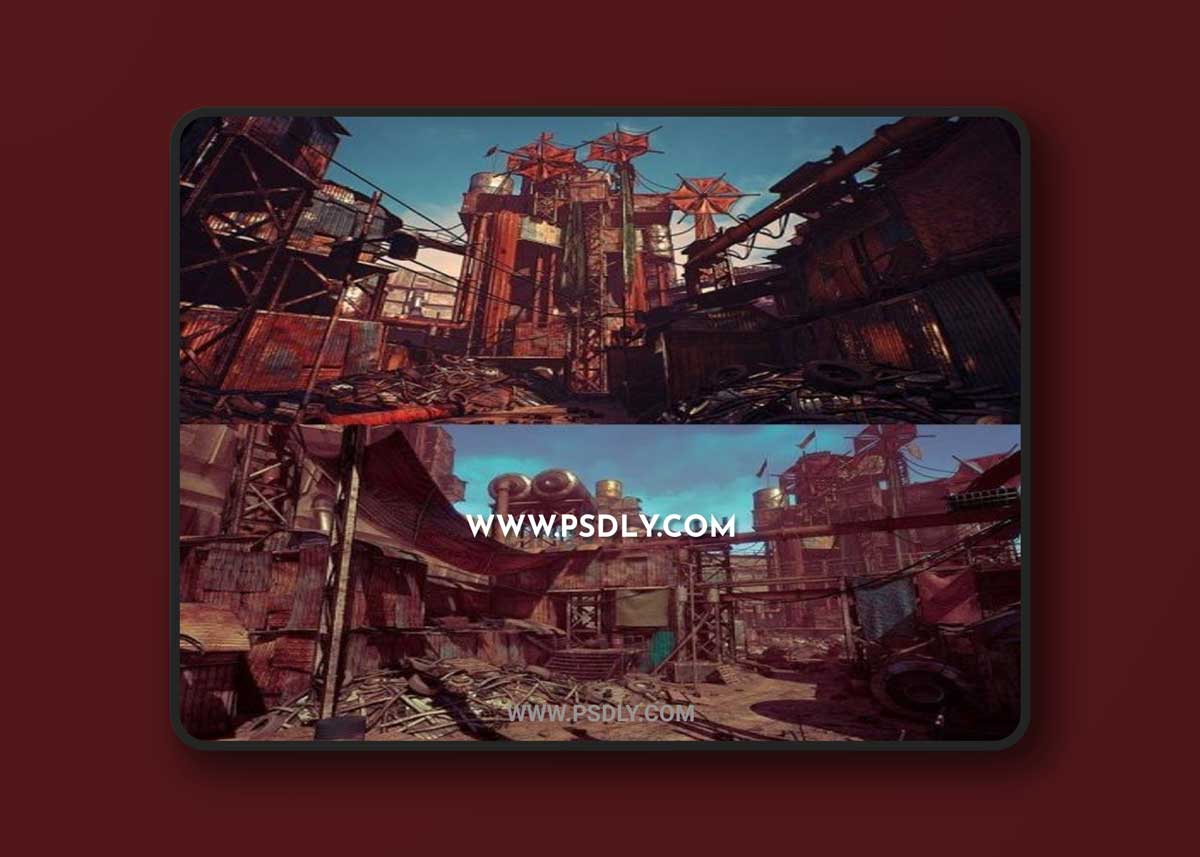 Unreal Engine – Post Apocalyptic City
