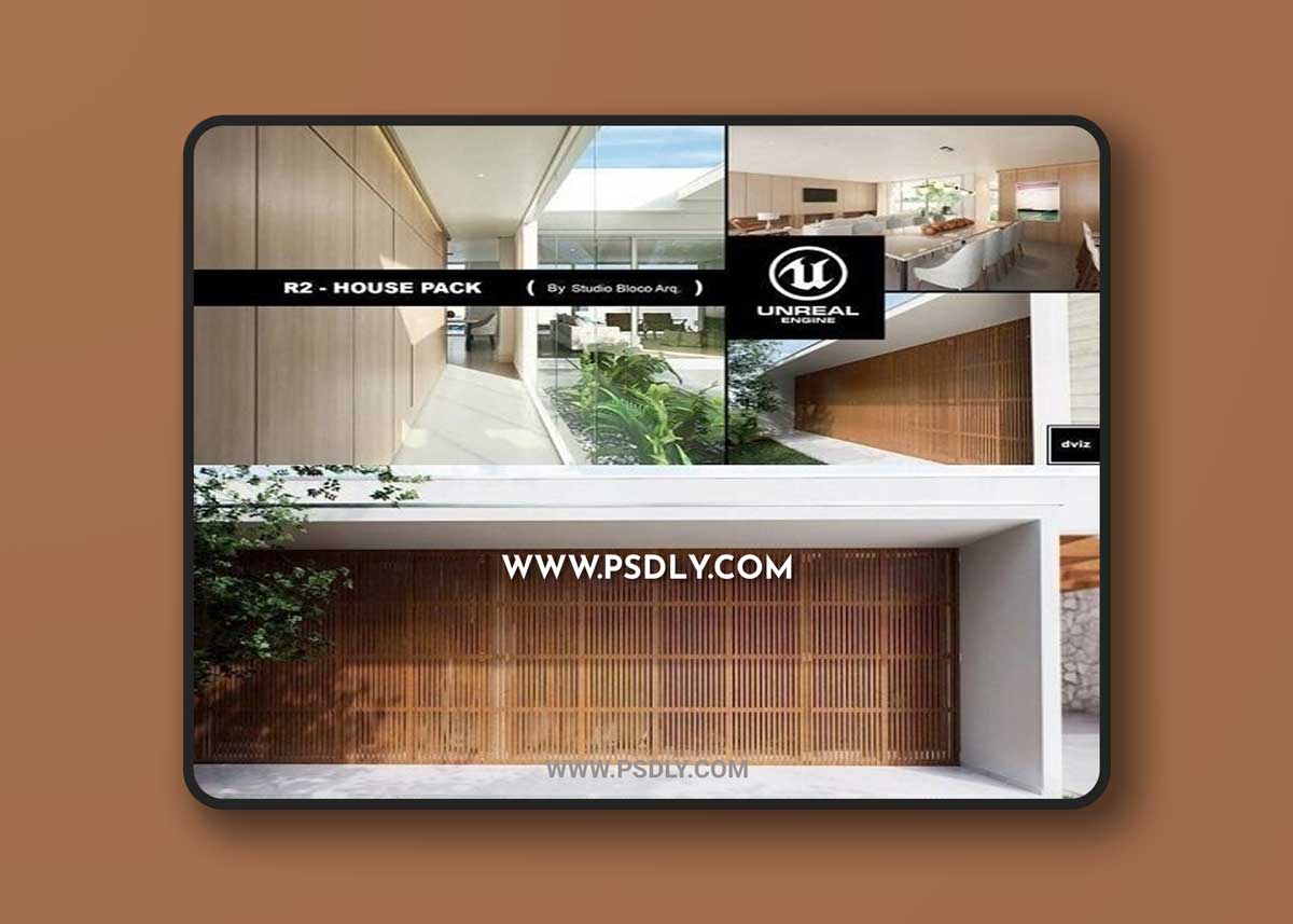 Unreal Engine – R2 – REALISTIC HOUSE PACK