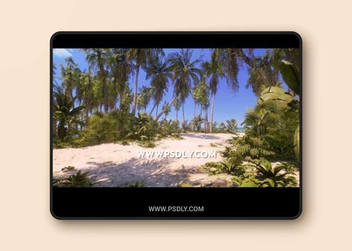 Unreal Engine – Tropical Foliage and Landscape