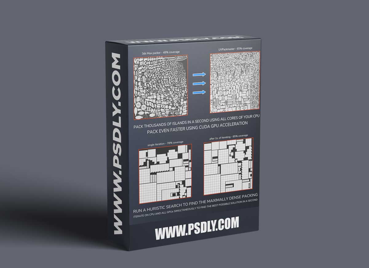 Uvpackmaster for 3ds max 2019-2022 v2.5.3 Win x64