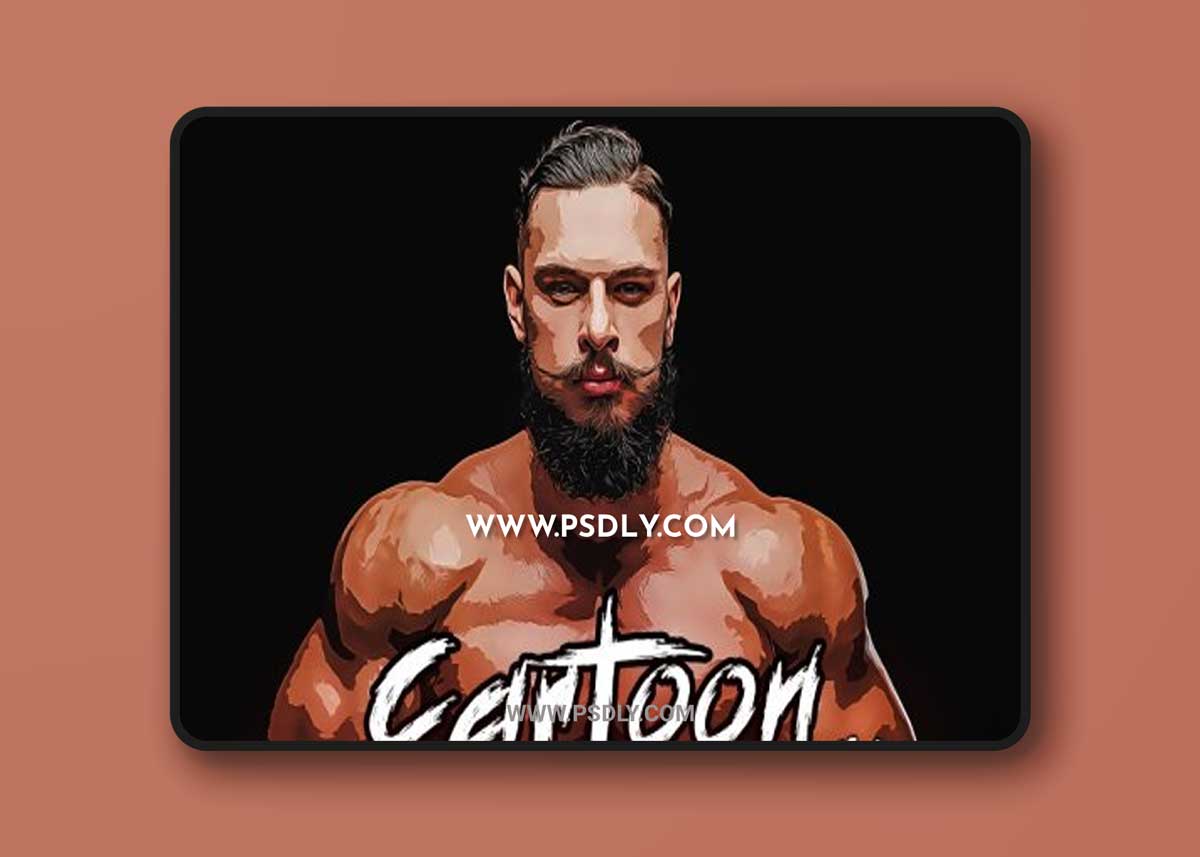 Vector Cartoon Photoshop Action
