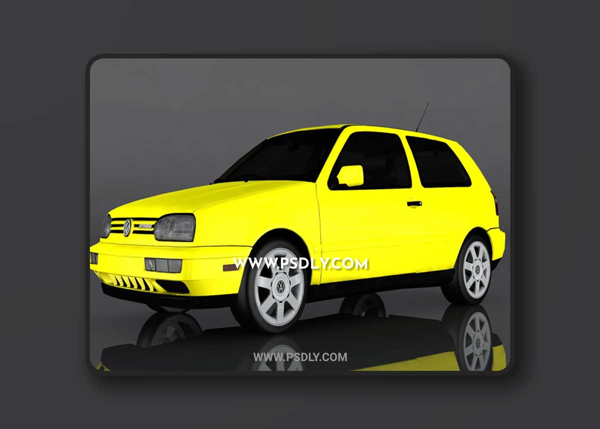 Volkswagen Golf GTI 1998 3D Model o89427