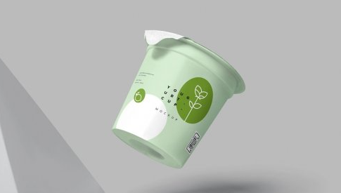 CreativeMarket - Yogurt Cup Mockups 6849615