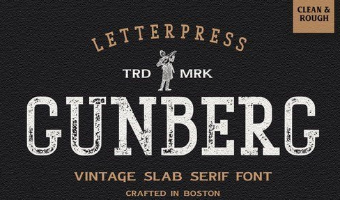 Gunberg Slab Serif 4870501