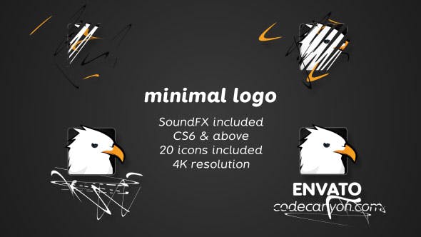 Videohive Minimal drawing logo 20681659
