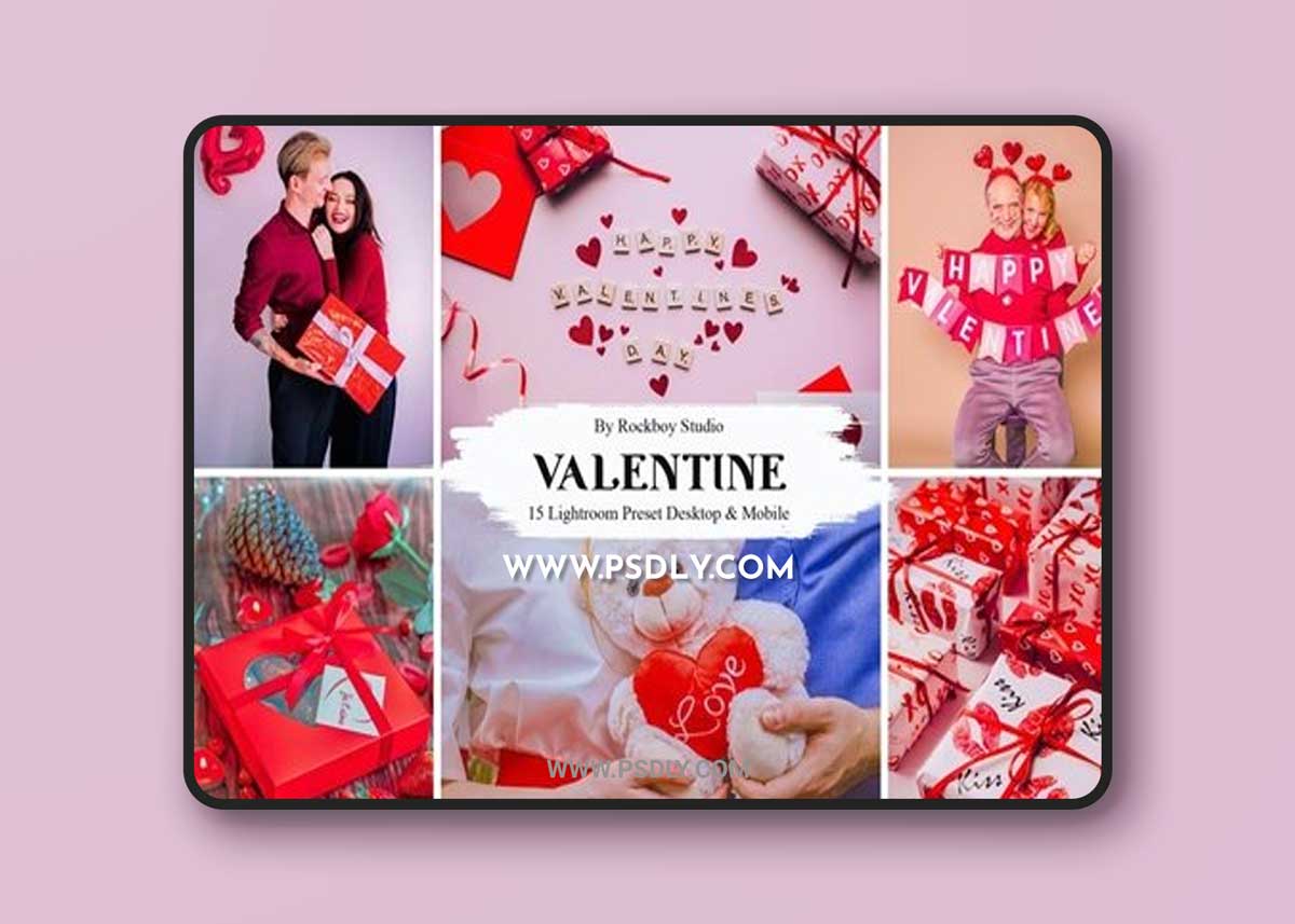 15 Valentine Lightroom Presets