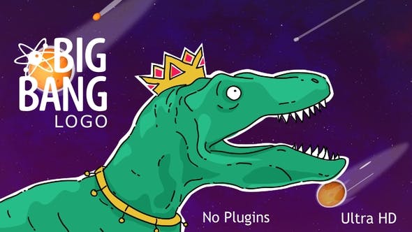 Videohive Big Bang Logo 36112326