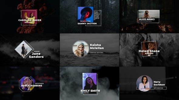 Videohive Lower Thirds | After Effects 36168647