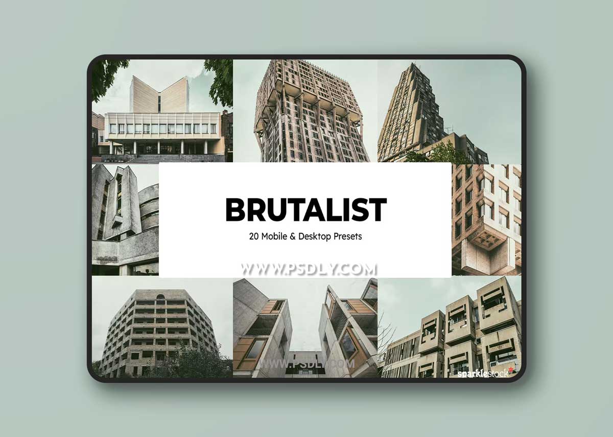 20 Brutalist Lightroom Presets and LUTs