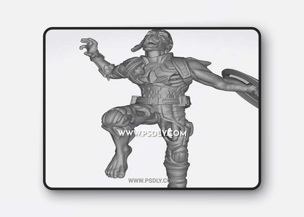 3D Models Zombie Washington 3D Model