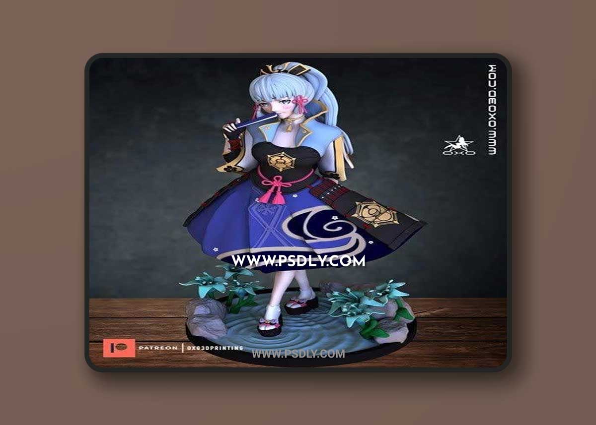 3D Print Models Ayaka 3D Model