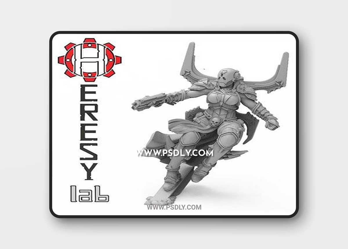 3D Print Models Lady Arachne Heresylab