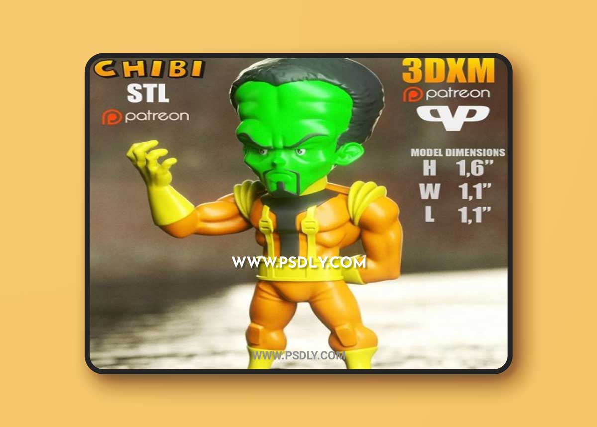 3DXM - The Leader Samuel Sterns Chibi