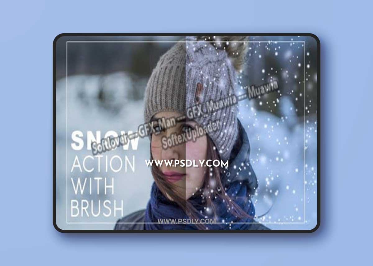 5 Realistic Snow Photoshop Actions & Effects + Tutorial