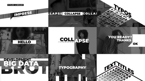 Videohive Massive Big Titles | After Effects 36133631