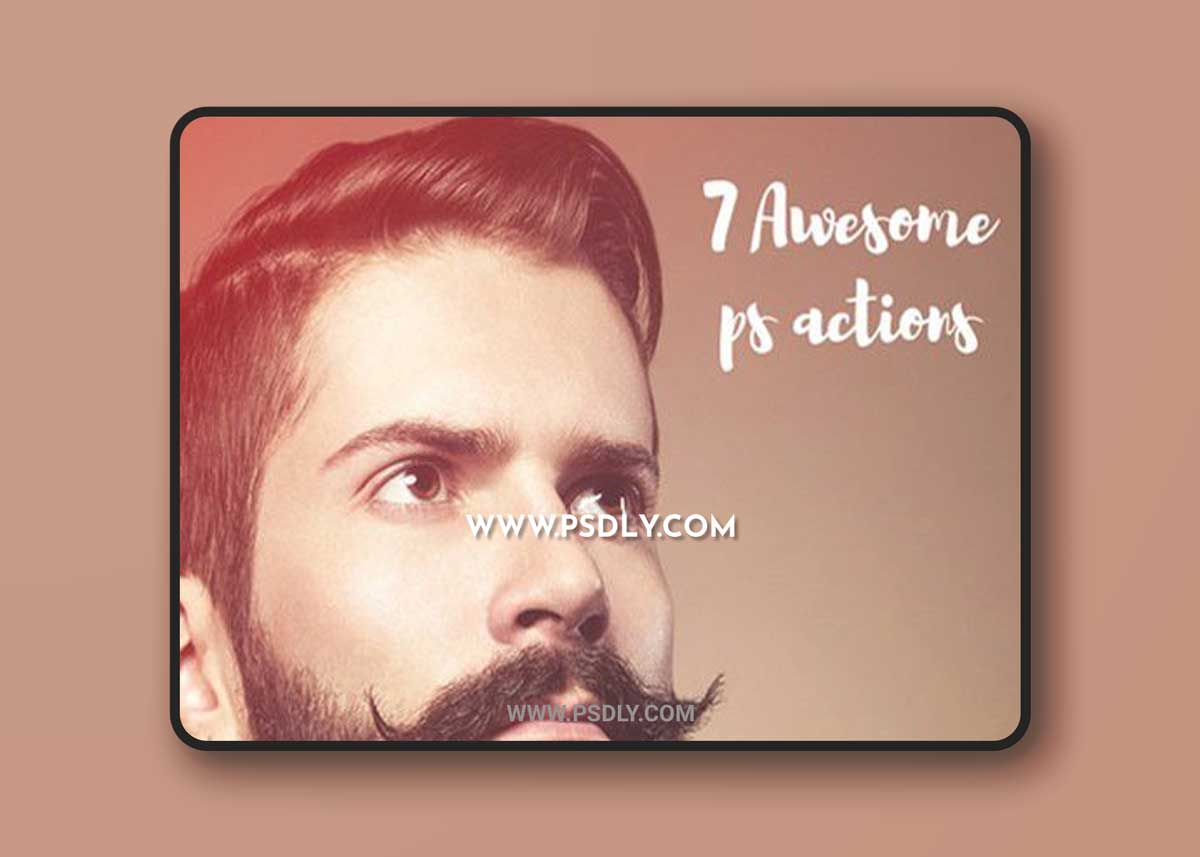 7 awesome photoshop actions