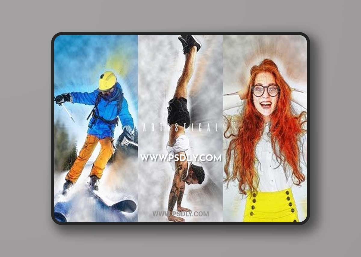 Artistical - Photoshop action