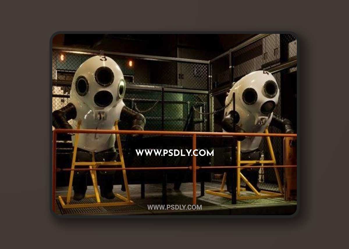 Atmospheric Diving Suit 3D Model