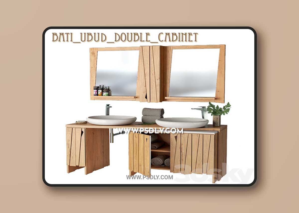 Bati Ubud double withabinet