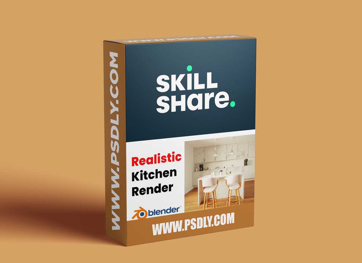 Blender 3D: Easy Realistic Kitchen Scene