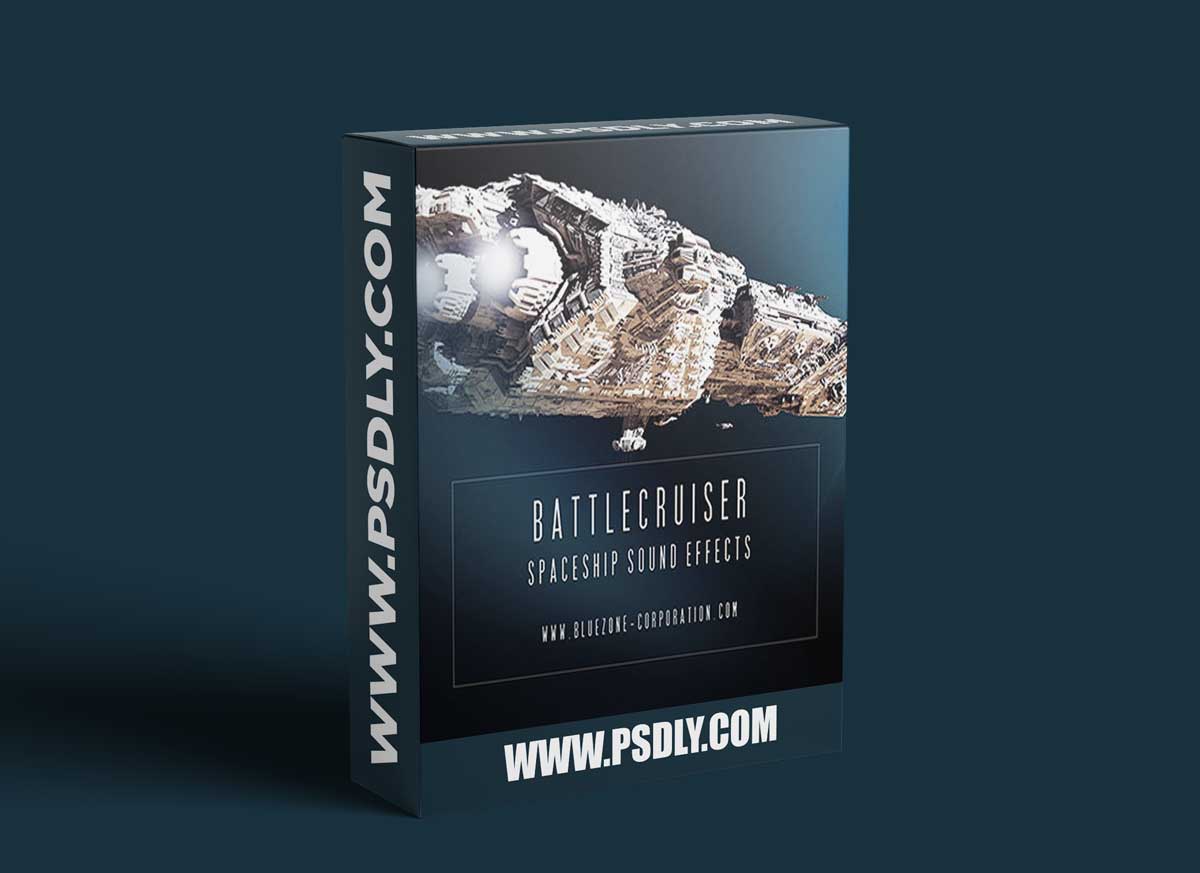 Bluezone Corporation BATTLECRUISER – SPACESHIP SOUND EFFECTS