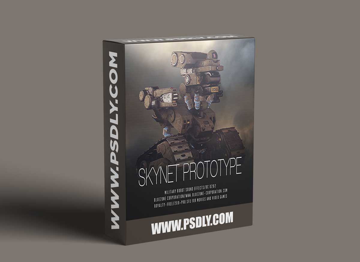 Bluezone Corporation – SKYNET PROTOTYPE – MILITARY ROBOT SOUND EFFECTS