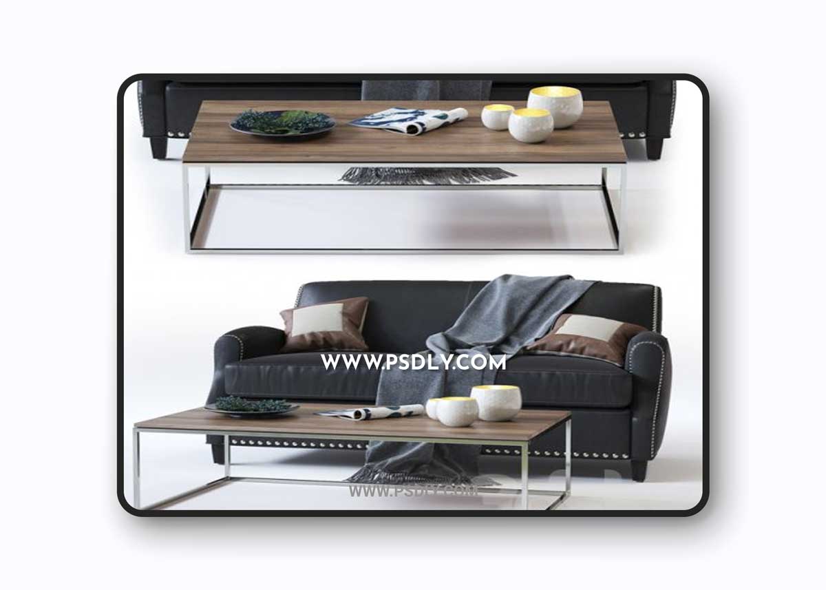 Calligaris Furniture Set-Calligaris Sweet 3D Model