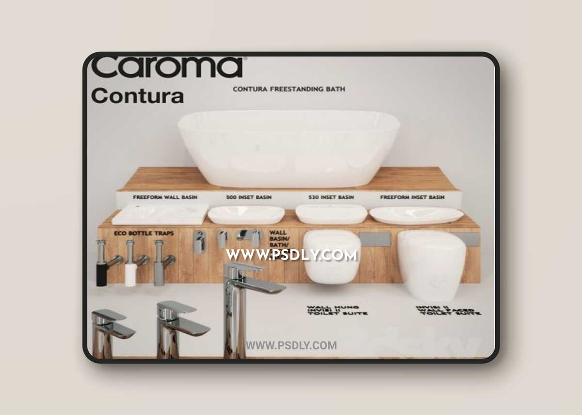Caroma Contura Bathroom Collection
