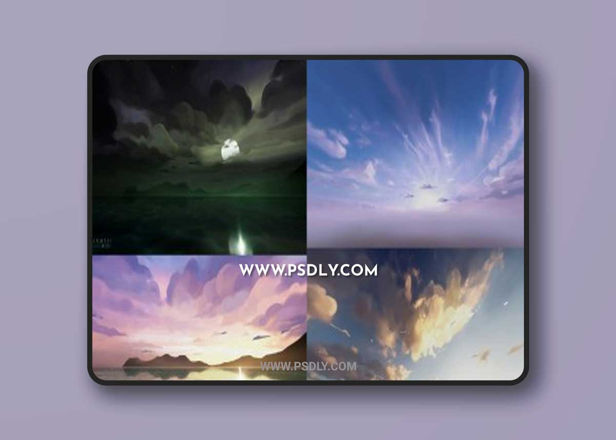 Cartoon & Stylized HDRI sky