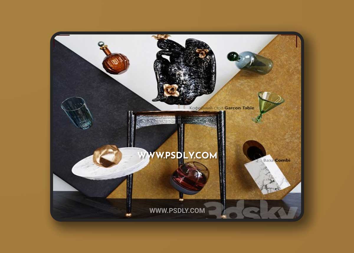 Coffee table GARCON TABLE 3D Model