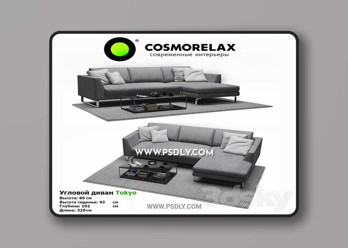 Cosmorelax Tokyo 3D Model