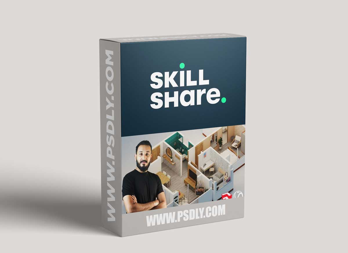 Create 3D Floor Plan Renders with Sketchup, Vray and Flextools - Isometric Design Masterclass